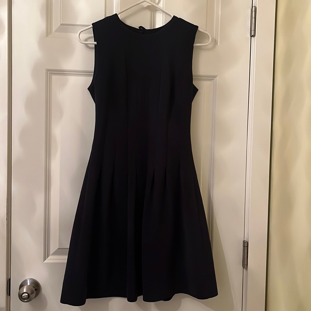 024 H&M Navy Blue Sheath Dress